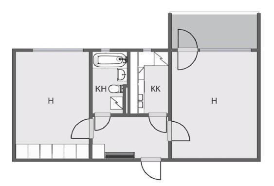 Aurora City Apartment โรวานิเอมิ ภายนอก รูปภาพ